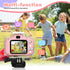 Waterproof Camera Toys for Girls Age 3-12 - Underwater Video Recorder with 32GB SD Card (Pink)